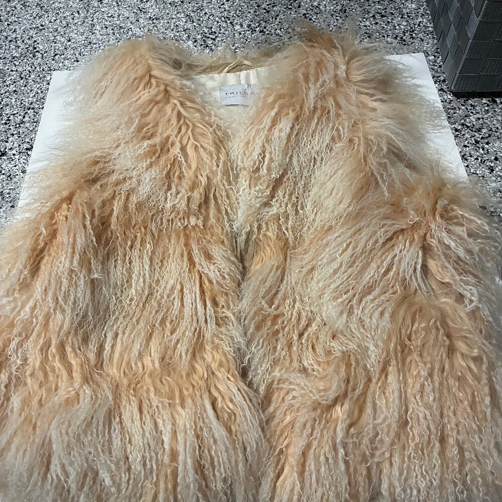 Trilogy by Michael McCollom Tibetan Lamb Fur (real fur and very soft) size L